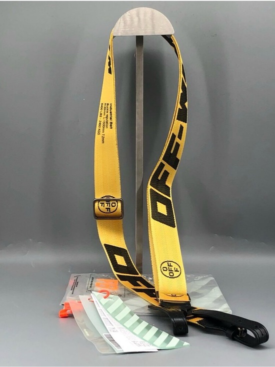 Off-White Accessories - Authentic Off-White™ Industrial Yellow Adjustable Purse / Handbag Strap